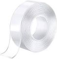 Nain. Store Nano tape (Double sided Washable silicon Transparent tape) Size : 5 meter. 