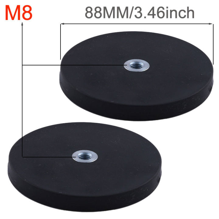 2Pcs%2043mm/66mm/88mm%20M4/M6/M8%20Internal%20Thread%20Magnetic%20Base%20Mount%20Bracket%20Clamp%20LED%20Work%20Light%20Bar%20Holder%20SUV%20Offroad%20-%20Image%205