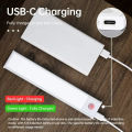 LED Motion Sensor Light Night Light Wireless USB Under Cabinet Light For Kitchen Cabinet Bedroom Wardrobe Sensor Indoor Lighting. 