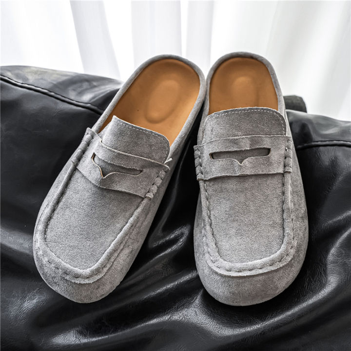 Fashion%20Comfortable%20Men's%20Casual%20Shoes%20Leather%20Loafers%20Half%20Slippers%20Slip-on%20Lazy%20Driving%20Shoes%20Couple%20Breathable%20Walking%20Shoes%20-%20Image%205