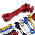 Universal Motorcycle CNC Aluminum Rear Brake Rocker Arm Adjustable Brake Tension Refit Lever Dirt Bike Pit Bike Off-Road Racer. 