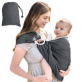 Ergonomic Sears Double-Ring Baby Carrier Adjustable Front-Facing Mesh Breathable Child Outing Backpacker Infant Carrier Straps.