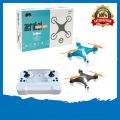 Four-Axis Mini Drone with Air Pressure Constant, Making It Super Easy to Fly Indoor and Outdoors Great Fun for All with RGB Light dhn. 