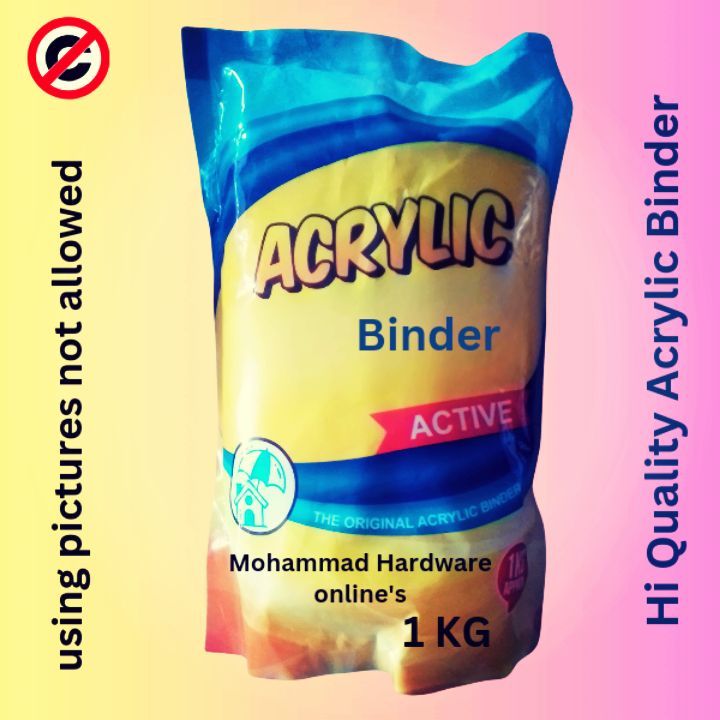 Acrylic binder , Acrylic Bond , Best Quality,   Ultimate Water proof , Anti Leakage agent for  roof and walls. to be used in Paints ,  and Art and crafts. Canvas ۔ painting ۔ 100% Genuine products from Multitek, kaylith, tiptop, malcom, u bond etc.