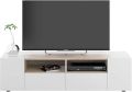 TV Stands with four storage Cabinets for up to 60-Inch TVs" / Modern Design Tv Stands For Tvs Up To 60'', Led Light Entertainment Center, Media Console With Multi Functional Storage, Tv Cabinet For Living Room,Bedroom, Home Decor. 