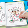 A 32-Page Maze Game Book Designed for Children Aged 3 and Above, Ideal for Preschool Learning. It Helps Improve Concentration and Fine Motor Skills, Making It an Excellent Birthday ..