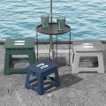 New  Children Portable Folding Stool Thickened Plastic Saddle Chair for Outdoor Activities and Fishing  Party Favors. 