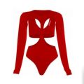 2026 Summer Fashion New Women's  Tight Jumpsuit Design Sense Hollow Out Backless Irregular Hot Girl Nighub Jumpsuit Top. 