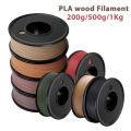 200g 500g 1Kg PLA Wood Filament 1.75mm Sandal Wood 3D Printing Materials Pla Teak Cherry Wood 3D Printer Filament Vacuum Package.