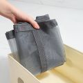 1/2pcs Nylon Mesh Laundry Basket with Handle Breathable Folding Portable Dirty Clothes Organizer Large Capacity Laundry Basket. 