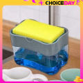 Dish washing cleaning brush tray automatic printing box cleaning cloth dishwashing liquid soap box brush pot dishwashing. 