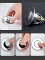 1pc Flower Shaped Sink Filter, Plastic Sink Strainer, Kitchen Bathroom Tools.