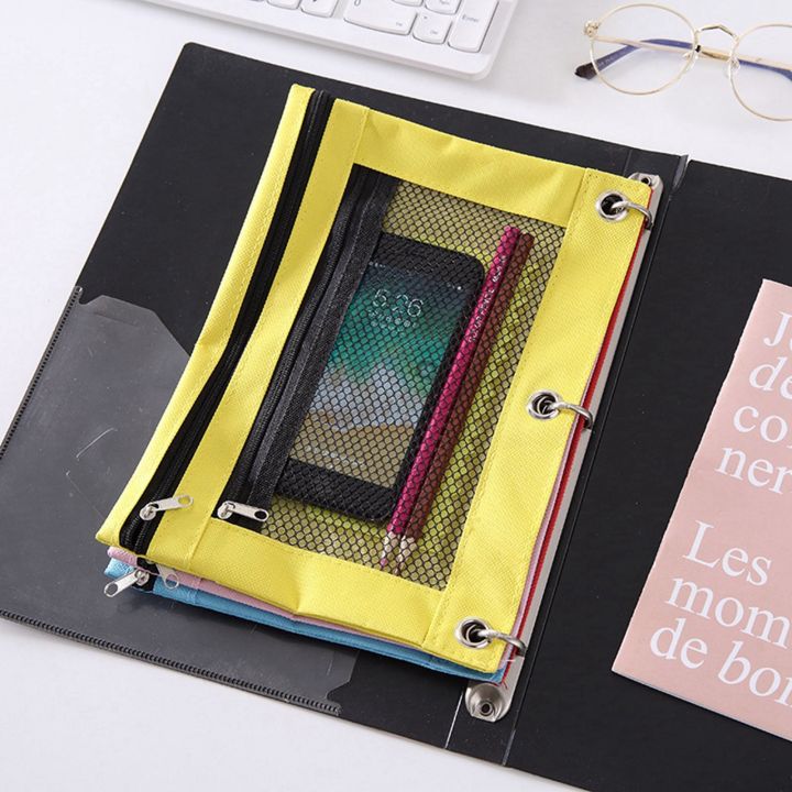 Colorful%20Double%20Layer%20canvas%20Cloth%20Zipper%20Paper%20File%20Folder%20Book%20Pencil%20Pen%20Case%20Bag%20File%20Document%20Bags%20-%20Image%203