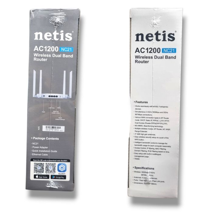 Netis%20NC21%20AC1200%20Wireless%20Dual%20Band,%20Fast%20Gaming%20Router%20-%20Image%203