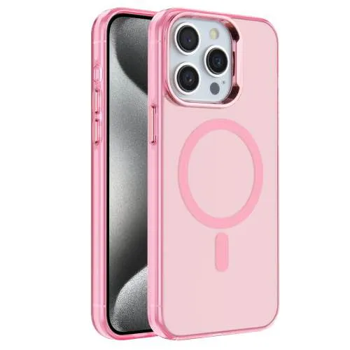 iPhone%2013%20Electroplated%20IMD%20MagSafe%20PC%20Hybrid%20TPU%20Mobile%20Phone%20Case%20Cover%20Purple,%20Pink,%20Blue,%20Green,%20Black%20Choose%20From%20Color%20Variants%20-%20Image%202