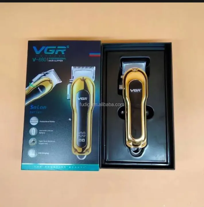 VGR%20V-680%20Professional%20Salon%20series%20cordless%20Hair%20Clipper%20LED%20Display,%20Stainless%20steel%20Blades,%20USB%20Charging%20cable%204%20Guide%20Comb,%20Taper%20Lever%20Adjustments%20Runtime:%20200%20mins,%202000%20mAh%20Li-ion%20Battery,%20Gold%20%7C%20-%20Image%206