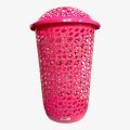 Large Sized Plastic Laundry Basket. 