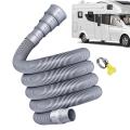 3/4/ 5m Caravan Sewer Pipe Kit Foldable RV Trailer Sewer Hose With Adjustable Adapter And Clamp Leakproof RV Hose Rv Accessories. 