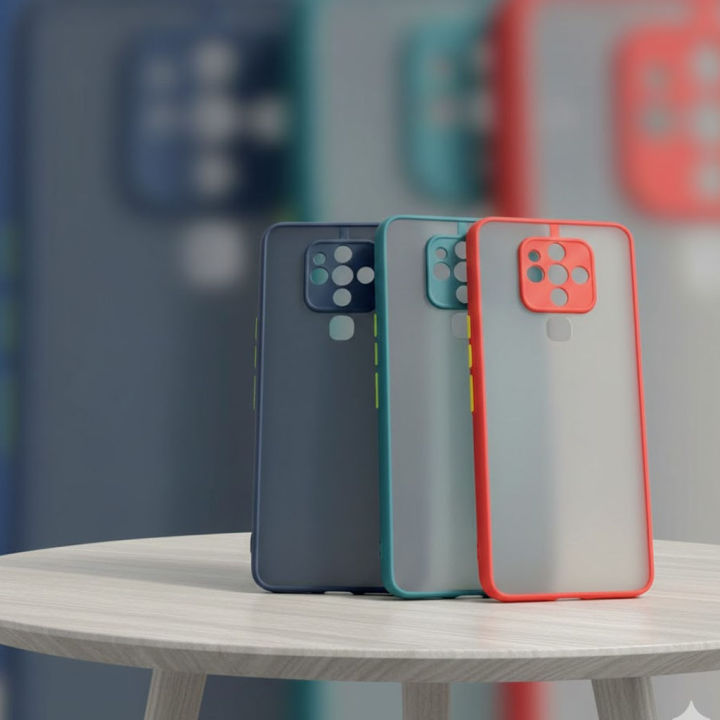 Tecno Camon 16 Back Cover Smoky Matte Armor Case Camera Protection Cover For Tecno Camon 16