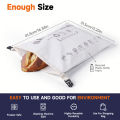2 Pcs Reusable Bread Bags With Buckle, Tpu Lining, Washable Oil Proof Bread Bag For Homemade Bread Freezer-Safe Bags For Bread. 
