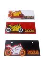 Motorcycle CD70 OR 125 FANCY NUMBER PLATE. 