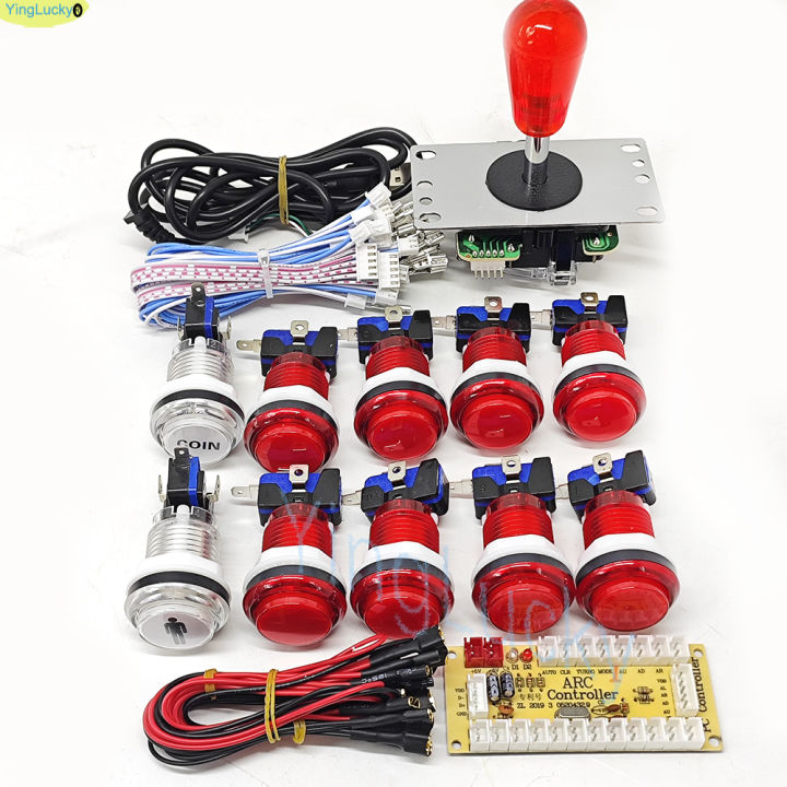 2%20Player%20DIY%20Arcade%20Game%20Kit%20for%20PC%20Raspberry%20Pi%20with%20LED%20Push%20Buttons%20American%20Style%20Joystick%20USB%20Encoder%20Cables%20Mame%20Jamma%20-%20Image%208