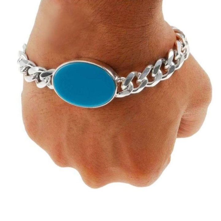 Salman Khan Blue Stone Bracelet for Men, Stylish and Durable
