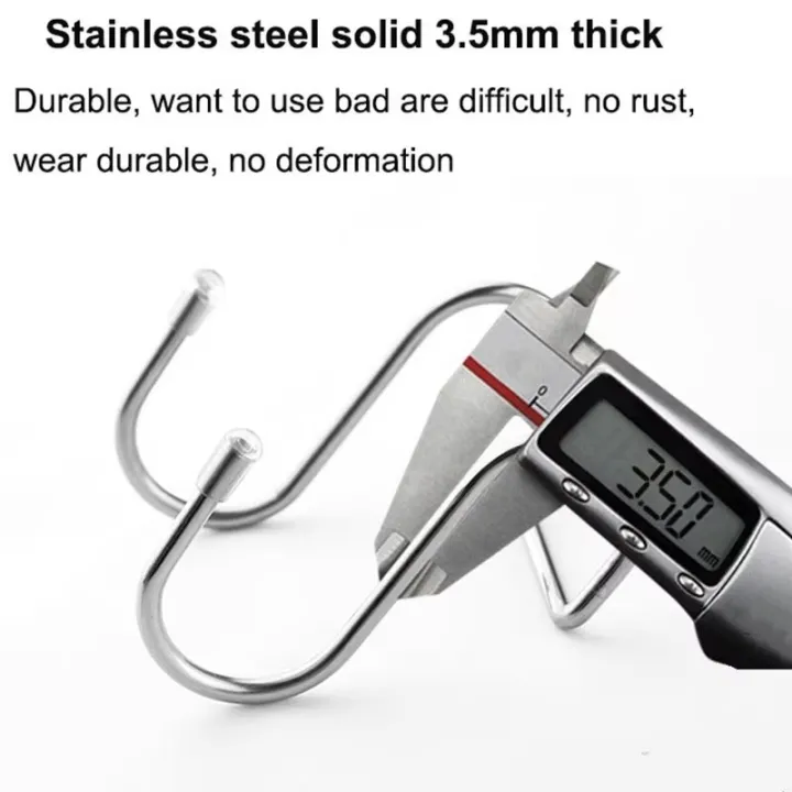 304stainless%20steel%20hooked%20punching%20doubleS-shaped%20hook%20kitchen%20bathroom%20cabinet%20door%20back%20style%20clothes%20hats%20towels%20storage%20rack%20-%20Image%204