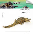 White/Brown/Green Realistic Crocodile Action Figures Solid Simulation Animals Model Decoration Toys For Christmas . 