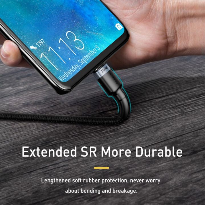 Baseus%20USB%20Type%20C%20To%20USB%20C%20Cable%20For%20iPhone%2017%2016%20100W/5A%20PD%20Fast%20Charging%20Charger%20Cord%20For%20Macbook%20%20%20Type-C%20Cable%20-%20Image%204