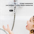 Bathroom LED Display Household Water Shower Thermometer Electronic Water Thermometer Monitoring Care Energy Smart Meter. 