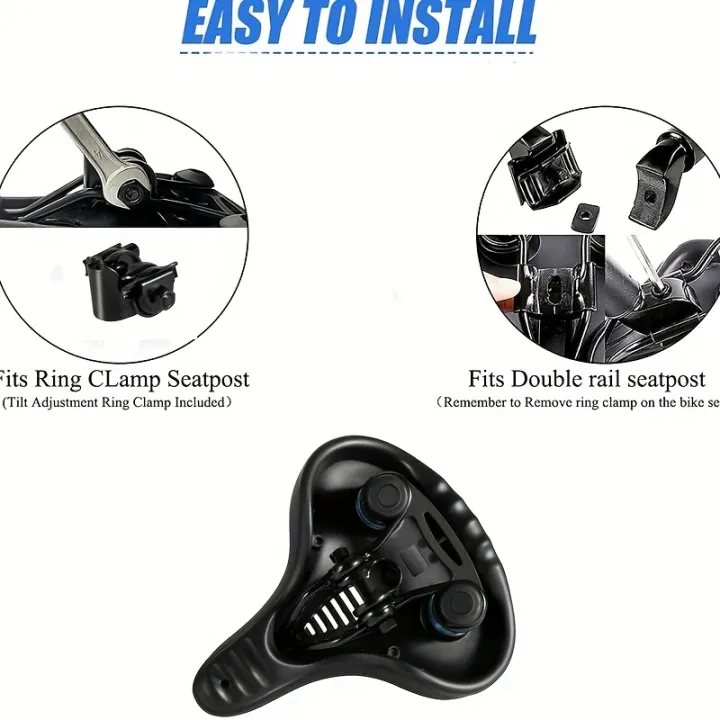 ZHIQIUComfortable%20Bike%20Saddles%20Extra%20Wide%20and%20Thick%20Bicycle%20Seat%20Integrated%20Molding%20Anti-Rain%20-%20Image%206