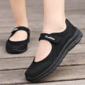 Summer Women Casual Shoes Soft Portable Sneakers Walking Shoes Flat Soles for Women Breathable Slip on White Shoes. 