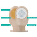 10Pcs Colostomy Bags Disposable Adhesive One Piece Drainable Ostomy Pouch Supplies for Ileostomy One Piece Colostomy Bags. 