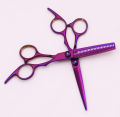 6.0'' Inches Hair Scissors Professional Cutting Shears Thinning Hairdressing Haircut Set Salon Barber & Home Japanese Steel 1001.