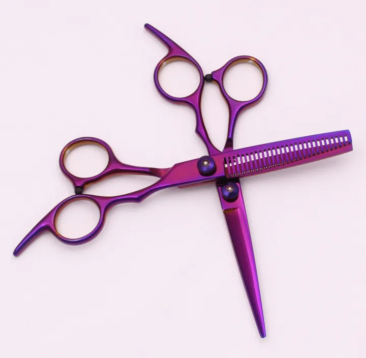 6.0''%20Inches%20Hair%20Scissors%20Professional%20Cutting%20Shears%20Thinning%20Hairdressing%20Haircut%20Set%20Salon%20Barber%20&%20Home%20Japanese%20Steel%201001%20-%20Image%202