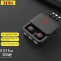 Name: Air Dots M88 Plus
Bluetooth Version: 5.2
Standby Time: 240 hours
Usage Time: 6-8 hours
Charging Capacity: 1200mAh
Transmission Distance: 10 m. 