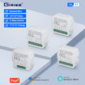 GIRIER Tuya WiFi Switch Module Smart DIY Light Breaker 100-240V Supports 2-way Control APP Remote Control Works Alexa Hey  lightify. 
