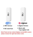 Smart Home Zigbee WIFI Wireless Smart Hygrometer Thermometer Sensor Detector Alarm Compatible Tuya  Home Alexa. 
