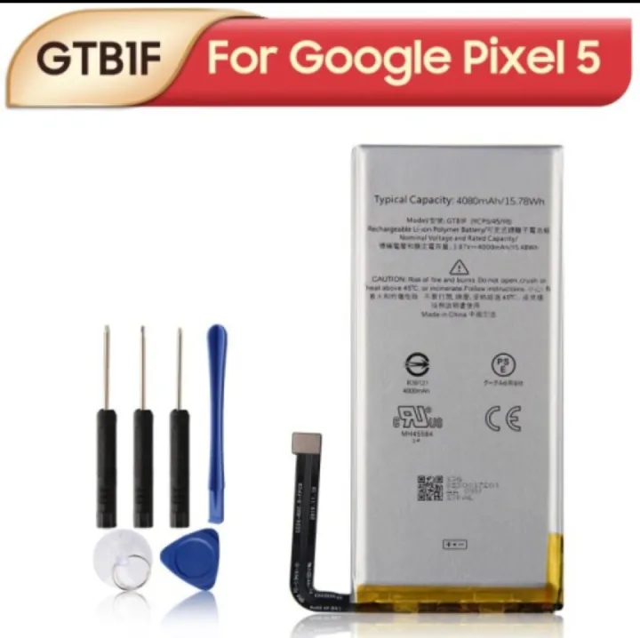 Google Pixel 5 Battery  Replacement Battery with Tools for Google Pixel 5