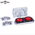 Simulation Plastic Heat Dissipation Fan Decorative for 1/8 1/10 RC Crawler Car Traxxas TRX4 TRX6 Axial SCX10 DIY Accessories.