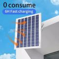 LED Solar Ceiling Light Outdoor Indoor Solar Lamp Dimmable Panel Lamp Home Decor Light Fixture For Corridor Garden Living Room. 