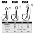 9KM Live Shrimp Hooks 10~15Pcs Double Hook Live Shrimp Holder Hook Corrosion Resistant for Saltwater Freshwater. 