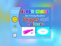 Learning Flash Cards For Kids - Shapes & Colors. 