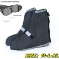 Reusable Waterproof Hiking Hunting Snow Rain Shoes Cover Motorcycle Cycling Bike Rainproof Rain Boot Protective Shoes Foot Cover. 