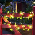Flower Green Leaf String Lights Artificial Vine Fairy Lights Battery Powered Christmas Tree Garland Light for Weeding Home Decor home decoration item.