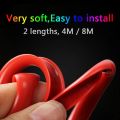 8M Car Rim Protect Strip Wheel Edge Protector Bright Matte Car Wheel Sticker Wheel Rim Decorative Strip Car Styling. 