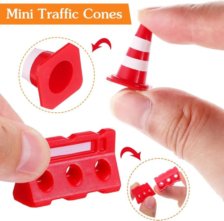 12pcs%20Mini%20Construction%20Traffic%20Sign%20Set,%20Mini%20Plastic%20Road%20Street%20Signs%20Toys%20For%20Kids%20Cone%20Construction%20Theme%20Party%20Gifts%20-%20Image%202