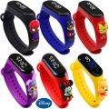 Disney Children's Watch Fashion Cartoon Watches Electronic Digital LED Display Watches Waterproof Holiday Gift Kids Watches. 