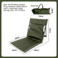 Folding Recliner Fishing Chair Outdoor Folding Beach Garden Recliner Portable Folding Chair Floor Mat Lawn Chair.